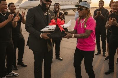 RICK ROSS JUST DROPPED A PRIVATE JET IN LIL WAYNE’S BACKYARD — AND THE INTERNET IS IN COMPLETE MELTDOWN