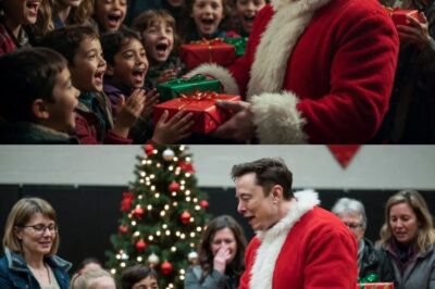 Billionaire Elon Musk transformed into “Santa Claus” causing a stir across the US: millions of children received mysterious gifts that made their parents cry, spreading hope and emotions never seen before in Christmas history.