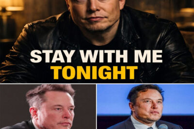 Why Would Elon Musk Whisper: “Stay With Me Tonight?” It Wasn’t Love, Fame, or Power — But a Quiet Moment That Revealed the Loneliness Behind the Genius. Beneath the Rockets