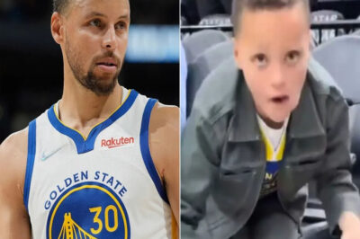 Seven-Year-Old Canon Curry Stuns Courtside With Mini Steph Moves During Warriors Game While Fans Catch a Glimpse of the Next Generation Taking Over