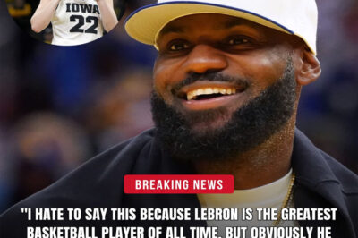 “I HATE TO SAY THIS… BUT LEBRON JAMES IS THE GREATEST PLAYER OF ALL TIME.” – CAITLIN CLARK SAID ABOUT LEBRON JAMES.