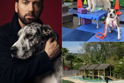 Eminem is launching “The Evergreen Sanctuary” — a sprawling six-acre, multi-million-dollar haven in the Malibu Hills devoted to abused and abandoned dogs.