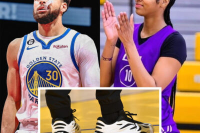Stephen Curry steps out in Angel Reese’s signature shoe during Warriors vs. Thunder, turning heads instantly.