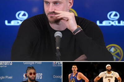 “Nikola Jokić is injured—who will carry the Nuggets? Anthony Davis taunts, but Jokić’s next move shocks the NBA.”