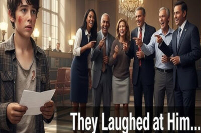 When Billionaires Laughed at a Homeless Boy… They Didn’t Know Who He Was…