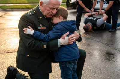 I never told my son-in-law that I spent fifteen years bandaging soldiers in active war zones. To him, I was just a “failed male nurse.” During Christmas break, I visited my daughter. He sneered that I looked filthy and forced me to sleep on the floor like a dog. I endured it—until my grandson broke his arm. My son-in-law refused to take him to the ER, yelling, “Stop crying and man up! No doctors!” He locked the boy in his room while blood seeped through the bandage and got ready to leave for a date with his mistress. I quietly locked the door. “No one leaves,” I said, “until I take out the trash.”