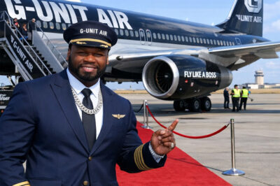 BREAKING NEWS History has been made once again as 50 Cent’s airline — G-UNIT AIR — officially begins operations in the United States!