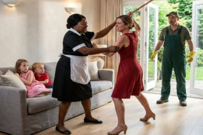 The Billionaire Worked Undercover as a Gardener – Until the Maid Saved His Children from His Fiancée.