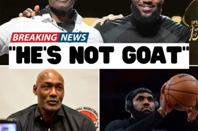 “THE MAILMAN” DELIVERS WITHOUT MERCY! Karl Malone goes live and tears apart LeBron James’ GOAT resume — straight-up calling out the 4–6 Finals record, the habit of ‘jumping teams’, and what he calls a lack of killer instinct like Jordan, leaving the entire studio stunned and the NBA community exploding in debate.