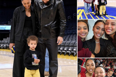 A seemingly ordinary moment at the Curry family’s New Year celebration right on the court has left fans with goosebumps — one small, silent, completely unscripted detail from Stephen Curry was caught perfectly on camera, and once people realised its true meaning, the internet couldn’t stop talking about it.