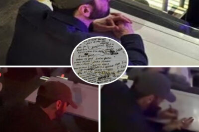 IN THE MIDDLE OF ADAM SANDLER’S DETROIT SHOW… EMINEM DID ONE THING THAT HAD FANS WATCHING LIKE “WAIT—WHAT?” It wasn’t just Em showing up at Little Caesars Arena that caught attention—it was the moment he casually started writing on the palm of his hand while the crowd was laughing and singing along. Why would one of the greatest lyricists alive be taking notes during a comedy set? Was it just a random thought… or the first spark of his next line? The more you look, the more it feels exactly like Eminem: anywhere can become a studio if inspiration hits.