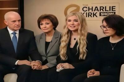 For the first time since Charlie Kirk’s passing, his parents, sister, and widow Erika sat together on his own show — and what followed was pure emotion. The studio went completely silent.