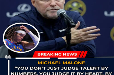 30 MINUTES AGO MICHAEL MALONE DEFENDS AARON GORDON IN PASSIONATE STATEMENT