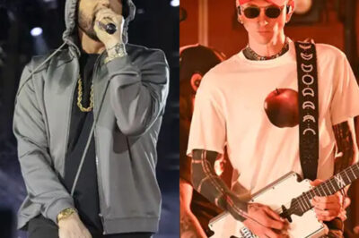 Eminem has reignited his feud with fellow rapper Machine Gun Kelly after releasing an AI interview with his alter ego, Slim Shady.