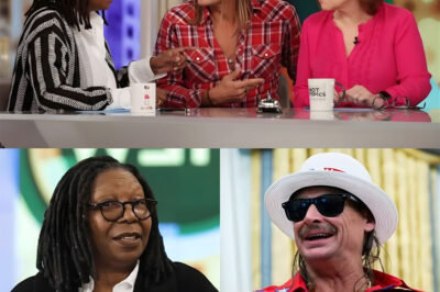 The second Whoopi Goldberg shouted, “GET HIM OFF MY STAGE!” — it was already too late. Kid Rock had just turned The View into ground zero for live-television chaos, and every camera was rolling.