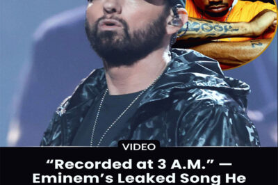 “Recorded at 3 A.M.” — Eminem’s Leaked Song He Never Meant to Release Reveals the Night Proof’s Death Finally Broke Slim Shady.