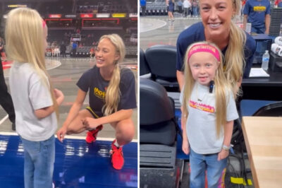 “A Very Special Private Moment.” Sophie Cunningham melts hearts with her heartfelt interaction with a fan as she gears up for the 2026 WNBA season. No other WNBA star has the same touch and class to create something this meaningful like Sophie does.