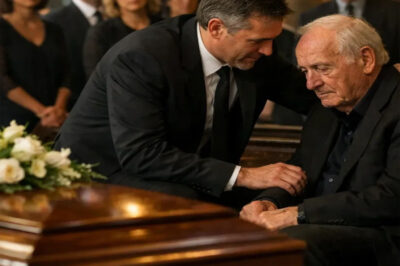 At My Daughter’s Memorial, My Son-in-Law Whispered a Command. I Smiled, Left Quietly, and Let Time Do the Rest.