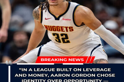 NBA STUNNED AS AARON GORDON REJECTS FORTUNE FOR FAITHFULNESS — A DECISION THAT REDEFINED LOYALTY IN MODERN BASKETBALL