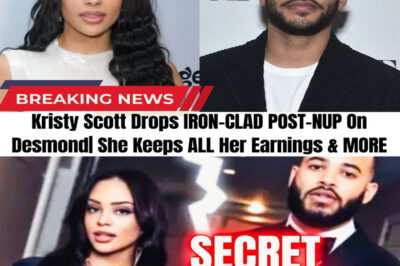 The “perfect” couple is officially OVER! Kristy Scott has served Desmond with brutal divorce papers, exposing a marriage built on lies and “scripted” reality.