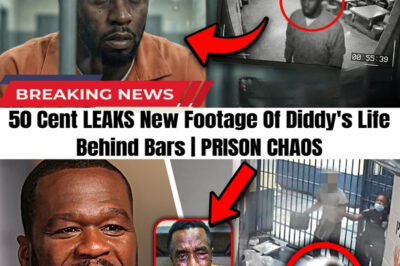 The “King” has crumbled! 50 Cent just leaked SECRET video from inside the jail, and it exposes the shocking truth. Diddy isn’t living in luxury… he is shaking in fear!