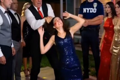 My dad hit me in the face then dragged me out by my hair in front of 68 guests at my brother’s promotion party. My brother clapped and said: ‘You had it coming.’ No one stopped them. But they didn’t know… I made 1 calls. By morning, their lives were in ruins.