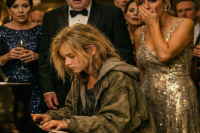 “Can I Play the Piano for a Plate of Food?” — A Homeless Girl’s Song Revealed the Truth No One Wanted to Hear
