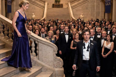 He Erased His Wife from the Billionaire Gala — Until the Entire Room Rose When She Walked In