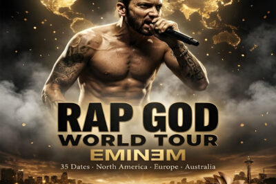 JUST ANNOUNCED: Eminem’s 2026 World Tour Spans LA to London, Sydney to Seattle