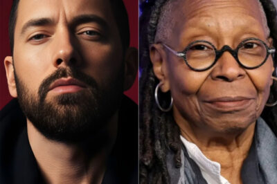 “HE’S JUST A RAPPER.” — Seconds Before the Studio Exploded, Eminem Delivered a Line That Silenced Whoopi Goldberg on Live TV
