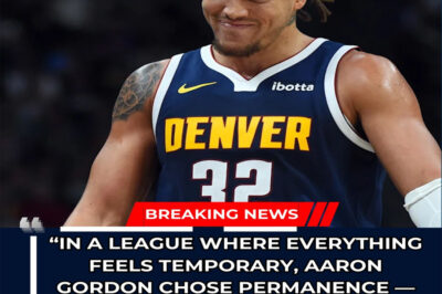 “THE FUTURE IS NOT A REPEAT OF THE PAST” HOW AARON GORDON JUST ENDED THE ‘NEXT STAR’ DEBATE AND QUIETLY RESET DENVER’S ENTIRE DESTINY