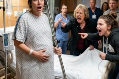 In the hospital room, I watched in horror as my sister yanked out her oxygen tube and started screaming, “Help! She did it! She wants my house so she’s trying to kill me!” My parents stormed in, and my mother grabbed the metal IV stand and hurled it at my 8-month pregnant belly. “How dare you try to murder your sister?” she yelled. I blacked out from the pain. When I woke up, the doctor leaned over me and said, “There’s something you need to know about your baby…”