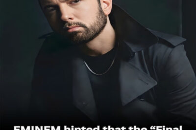 Eminem appeared to hint that his upcoming “Final Sunshine Tour” could be the last tour of his career