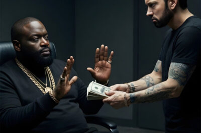 Rick Ross wants $1 million to do a song with Eminem — but now he’s asking for too much. Surprisingly, after Eminem had already agreed to $1 million, his team came back and said, “Nah, he wants $2 million now.” Why can’t he just do it for free
