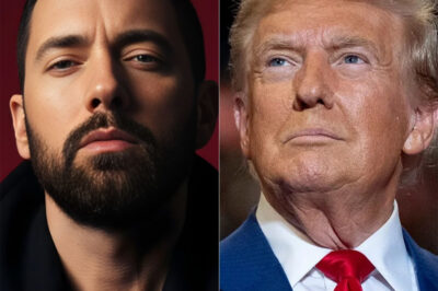 “ARE YOU REALLY NOT SEEING WHAT’S HAPPENING, OR ARE YOU JUST PRETENDING NOT TO?” Eminem said firmly, his voice calm but loaded with force.