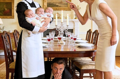 A widowed millionaire hid under the table, and the test that revealed the truth…