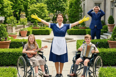 His Twin Children in Wheelchairs Hadn’t Smiled in Years — Until a Millionaire Widower Came Home Early and Froze When He Saw What the Housekeeper Did That No Doctor Ever Could