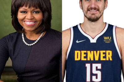 SHUT UP AND KEEP YOUR MOUTH SHUT! MICHELLE O.B.A.M.A exploded on X demanding Nikola Jokić be silenced forever — but the vicious att@ck backfired catastrophically when she calmly stepped onto live national television and read every single word of Michelle’s post out loud.