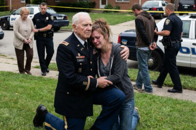 My daughter whispered, “Dad, help,” and the line went d.ea.d. I drove at 100 mph to her in-laws’ mansion. My son-in-law blocked the porch, gripping a baseball bat, sneering, “This is a private family matter. Your daughter needed discipline.”