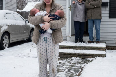 “Get out of here, and take your bastards with you!” my mother-in-law yelled, spitting in my direction, as my husband shoved me and my ten-day-old twins out into the freezing night.