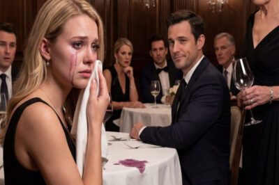 At the very first meeting with my fiancé’s family, his mother threw a glass of wine in my face and laughed cruelly, “Just disinfecting the poor! Want to marry my son? Pay $100,000 now.” I turned and saw him smiling along with her.