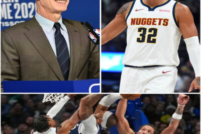 “ADAM SILVER CALLED AARON GORDON WASHED — SIX WORDS LATER, THE ENTIRE NBA WENT QUIET.”