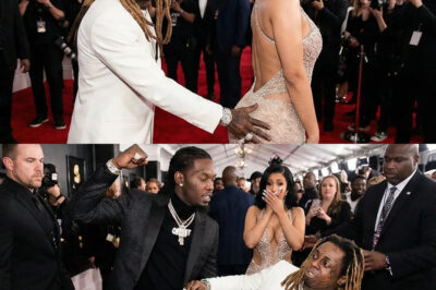 RED CARPET RUMBLE! Cardi B’s New Man Pummels Lil Wayne After Rapper ‘Grabs Her Assets’ During Near-Fall Disaster!