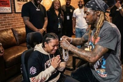 HEART OF GOLD! Lil Wayne Halts Chicago Concert to Give Wheelchair-Bound Fan $250k Diamond Chain in Tear-Jerking Viral Moment.
