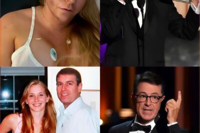 Just minutes before closing out a nearly 30-year run on America’s TV stage, Colbert was reported to have quietly spent over $16,000,000 to win a photograph titled “The Woman Buried by Power” — not just art, but a direct accusation against what silence has protected for years.