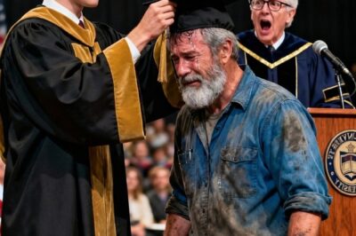 My stepfather spent 25 years working construction and pushed me to earn my PhD. But no one expected him to show up at the graduation ceremony — least of all my professor.