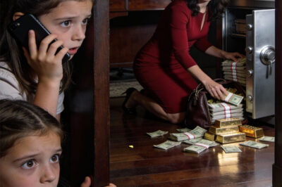 “Dad… That Woman Is Stealing Your Money” A Five-Year-Old’s Terrified Phone Call Sends a Millionaire Racing Home — What the Millionaire Found When He Rushed Home Changed Everything