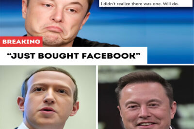 SHOCKING NEWS: Elon Musk Just BOUGHT Facebook — And His First Move Will Leave You SPEECHLESS!