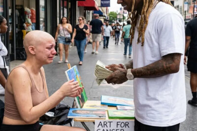 Girl Sells Art For Chemo — Then Lil Wayne Buys It All & Stuns The World