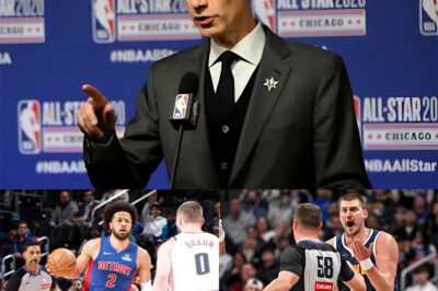 S.H.O.C.K.I.N.G REVELATION: NBA LAUNCHES AN INVESTIGATION INTO THE OFFICIATING CREW IN THE GAME BETWEEN THE DENVER NUGGETS AND DETROIT PISTONS